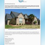 2520 Bloomfield Lane new roof flyer